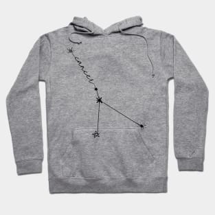 cancer constellation Hoodie